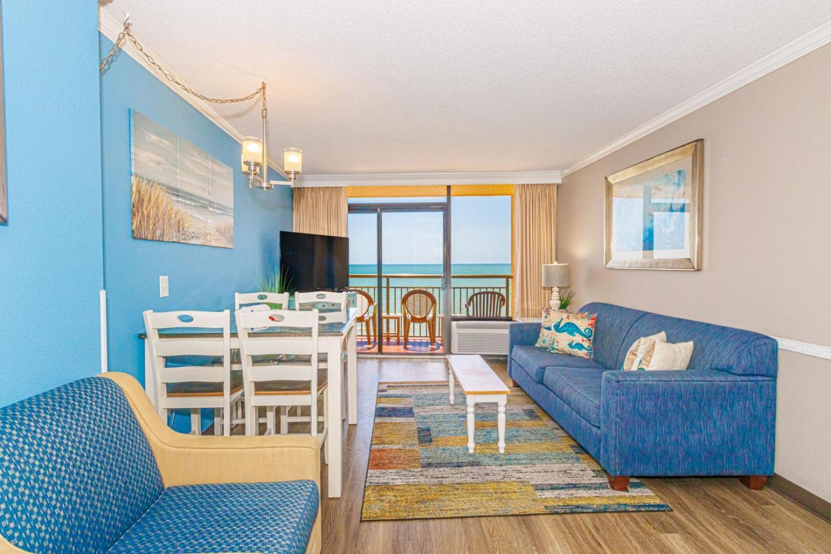Oceanfront 1 Bedroom Suite With Beautiful Decor And Accents Caravelle Resort 1039 Sleeps 6 Guests Myrtle Beach Ngoại thất bức ảnh
