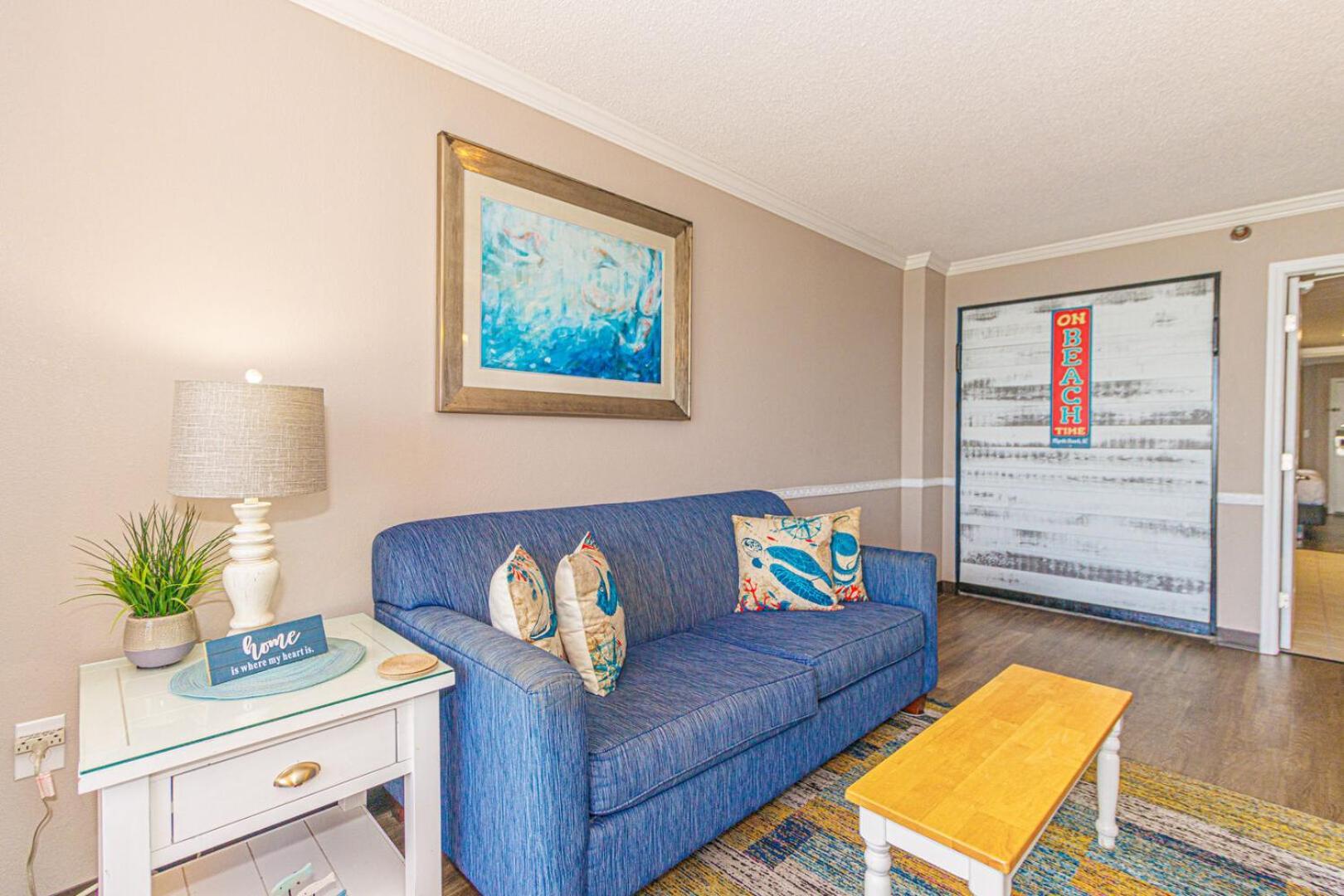 Oceanfront 1 Bedroom Suite With Beautiful Decor And Accents Caravelle Resort 1039 Sleeps 6 Guests Myrtle Beach Ngoại thất bức ảnh