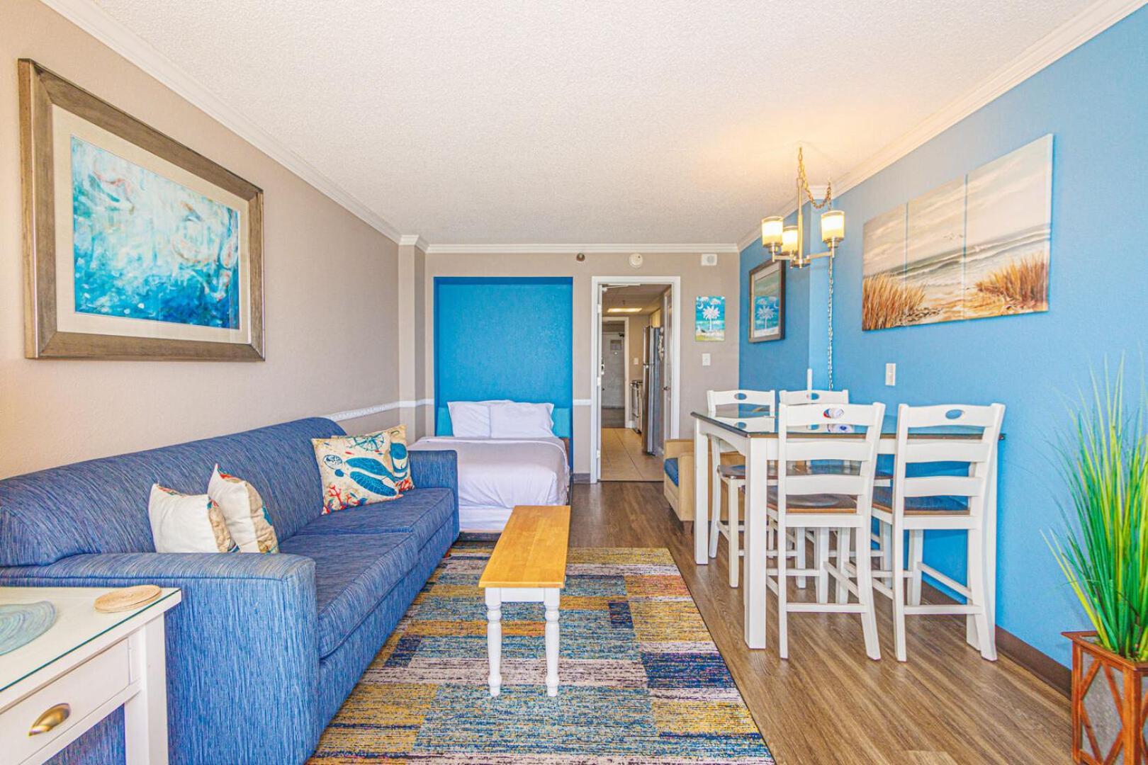 Oceanfront 1 Bedroom Suite With Beautiful Decor And Accents Caravelle Resort 1039 Sleeps 6 Guests Myrtle Beach Ngoại thất bức ảnh
