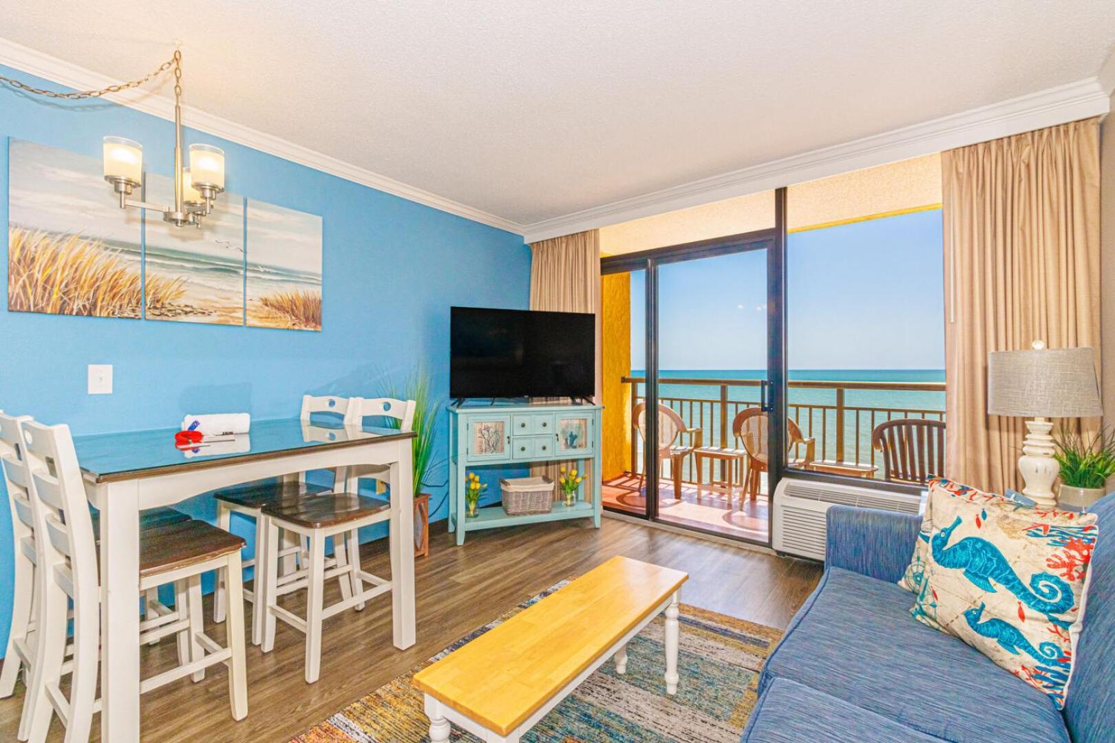 Oceanfront 1 Bedroom Suite With Beautiful Decor And Accents Caravelle Resort 1039 Sleeps 6 Guests Myrtle Beach Ngoại thất bức ảnh